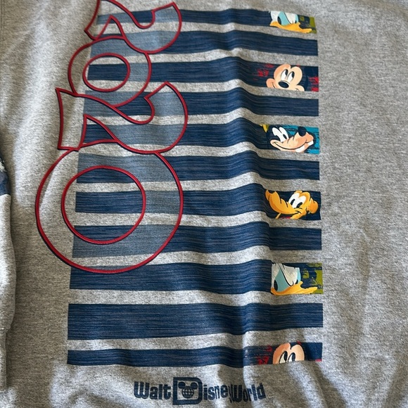 Walt Disney World Gray Crewneck NWT - Picture 2 of 8